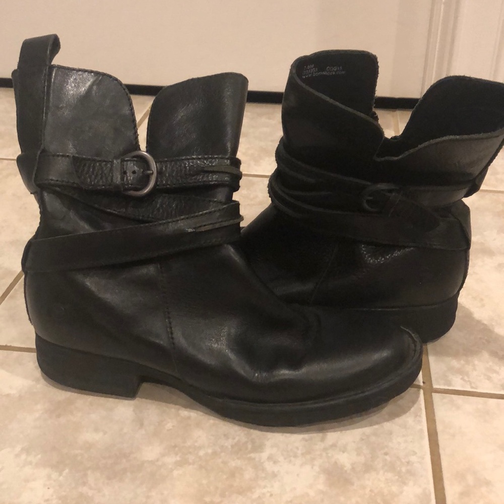 Born Black Booties